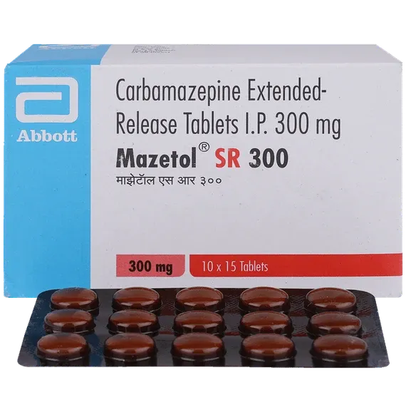 mazetol sr 300mg tablet 15's